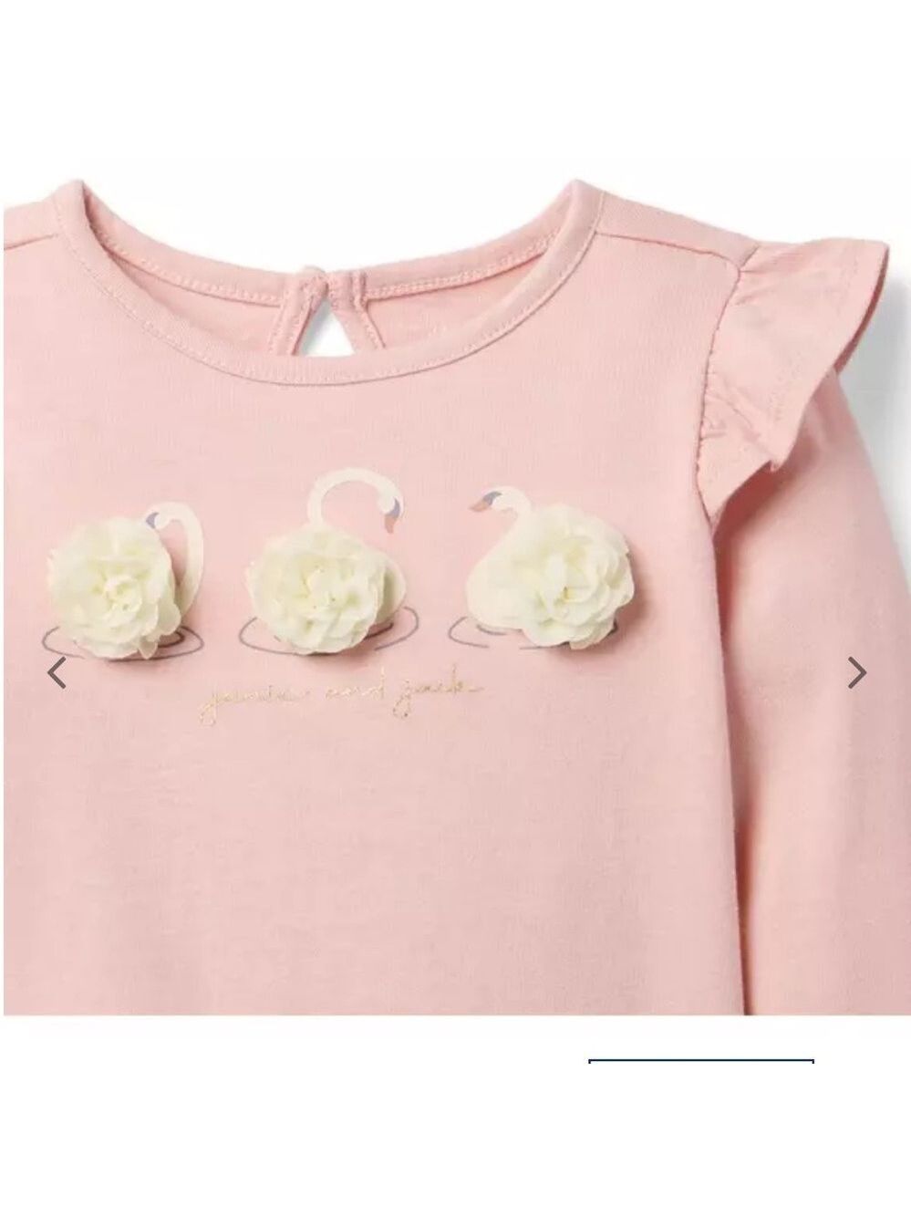 Swan Ruffle Tee - Picture 3 of 3